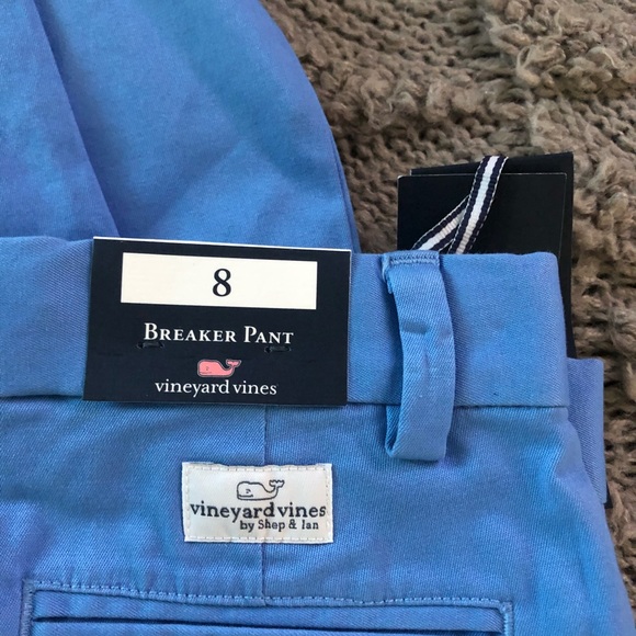 Vineyard Vines Pants Blue Chinos NWT Breaker Pant - Picture 6 of 7